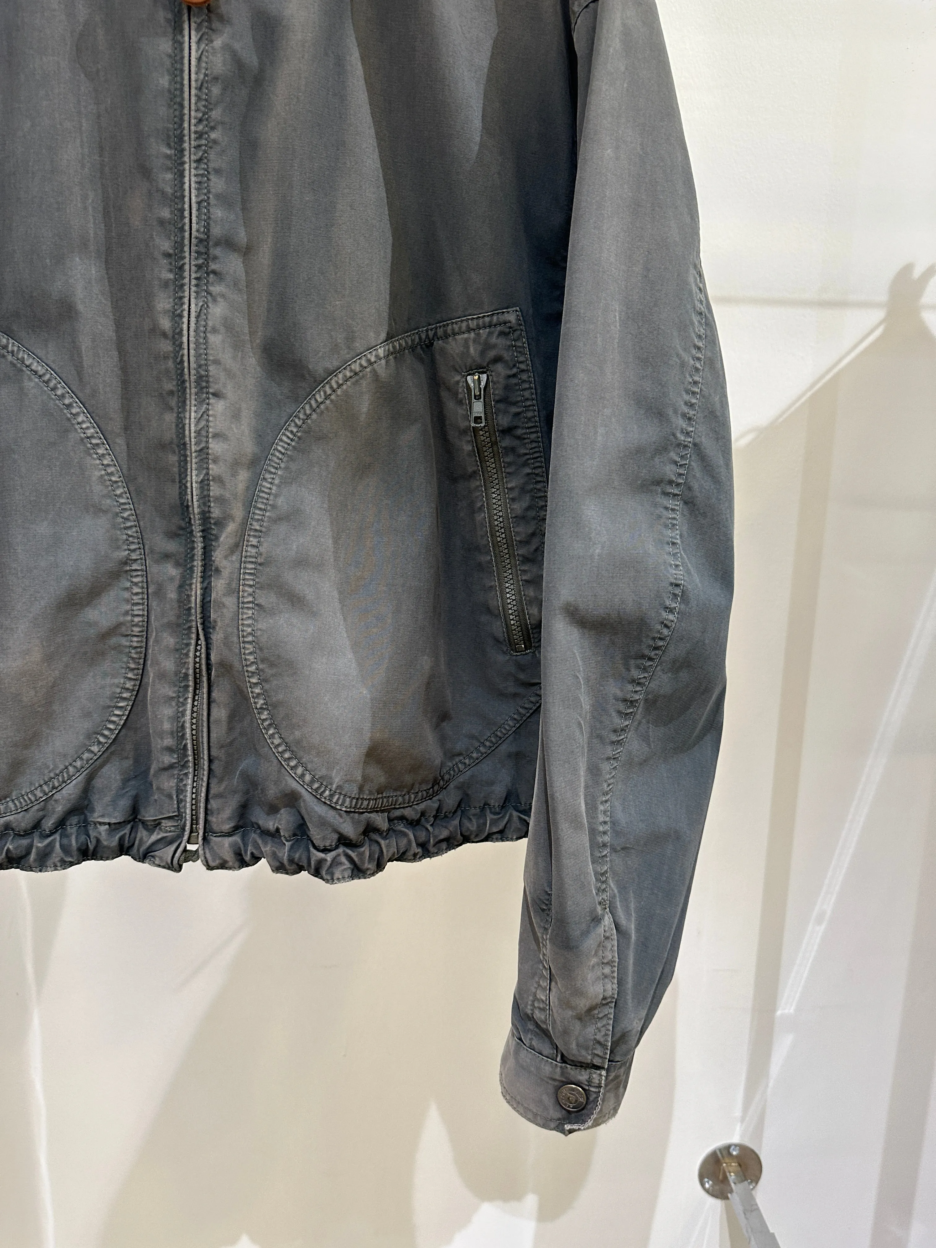 1990s Armani Jeans sun faded bomber jacket