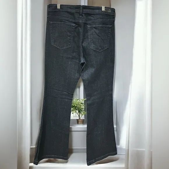 AG Adriano Goldschmied JEANS The Janis High Rise Flare Dark Blue Wash 32