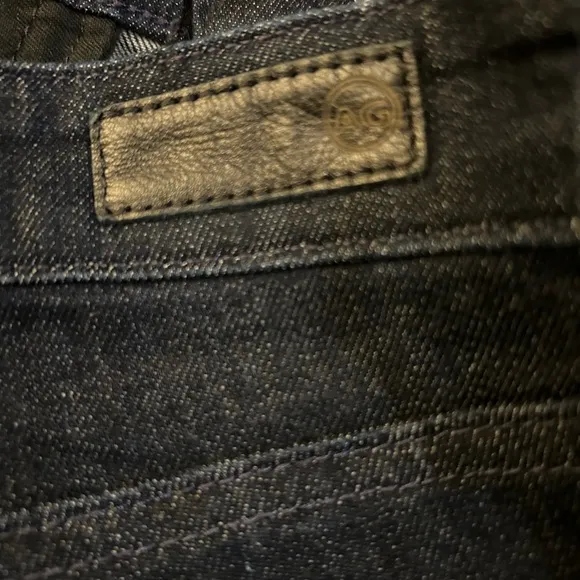 AG Adriano Goldschmied JEANS The Janis High Rise Flare Dark Blue Wash 32
