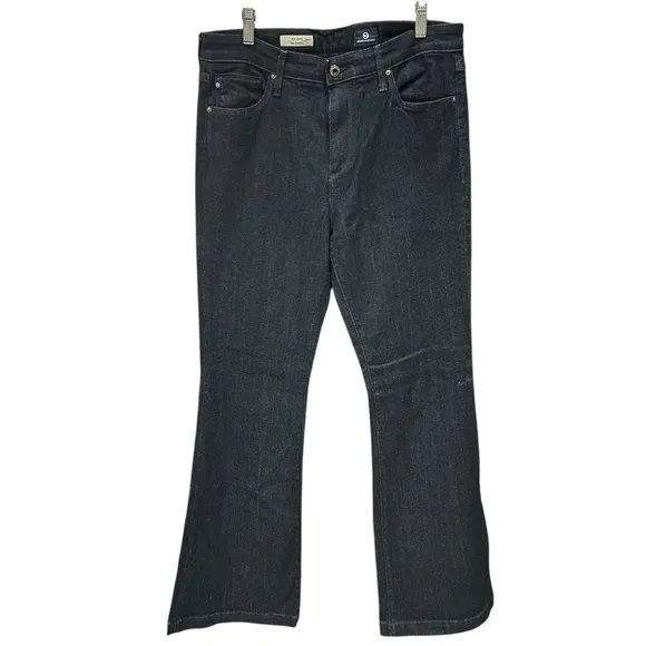 AG Adriano Goldschmied JEANS The Janis High Rise Flare Dark Blue Wash 32