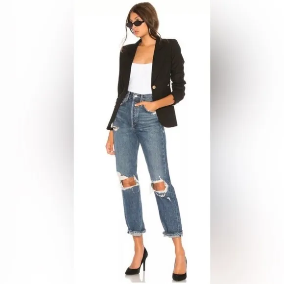 AGOLDE 90s High Rise Loose Fit Jeans Psyche