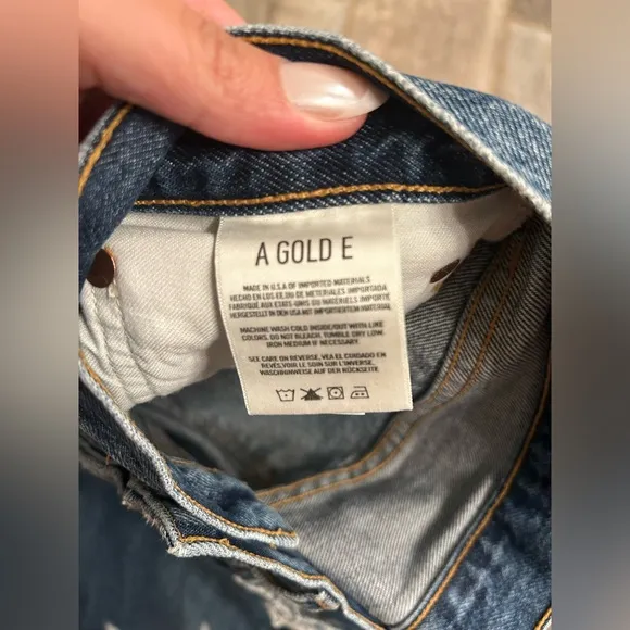 AGOLDE 90s High Rise Loose Fit Jeans Psyche
