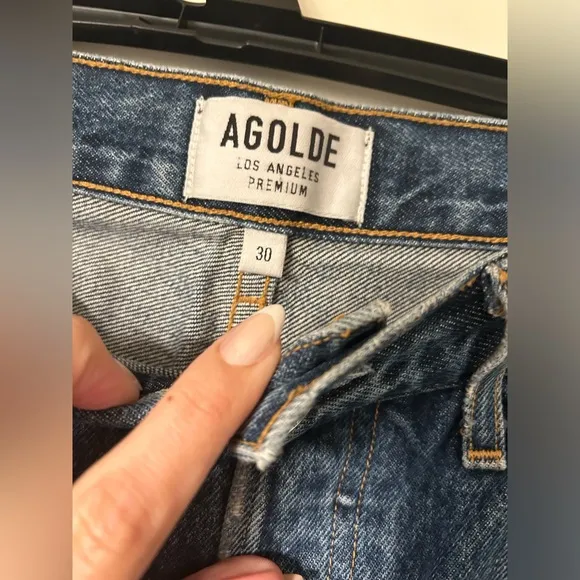 AGOLDE 90s High Rise Loose Fit Jeans Psyche