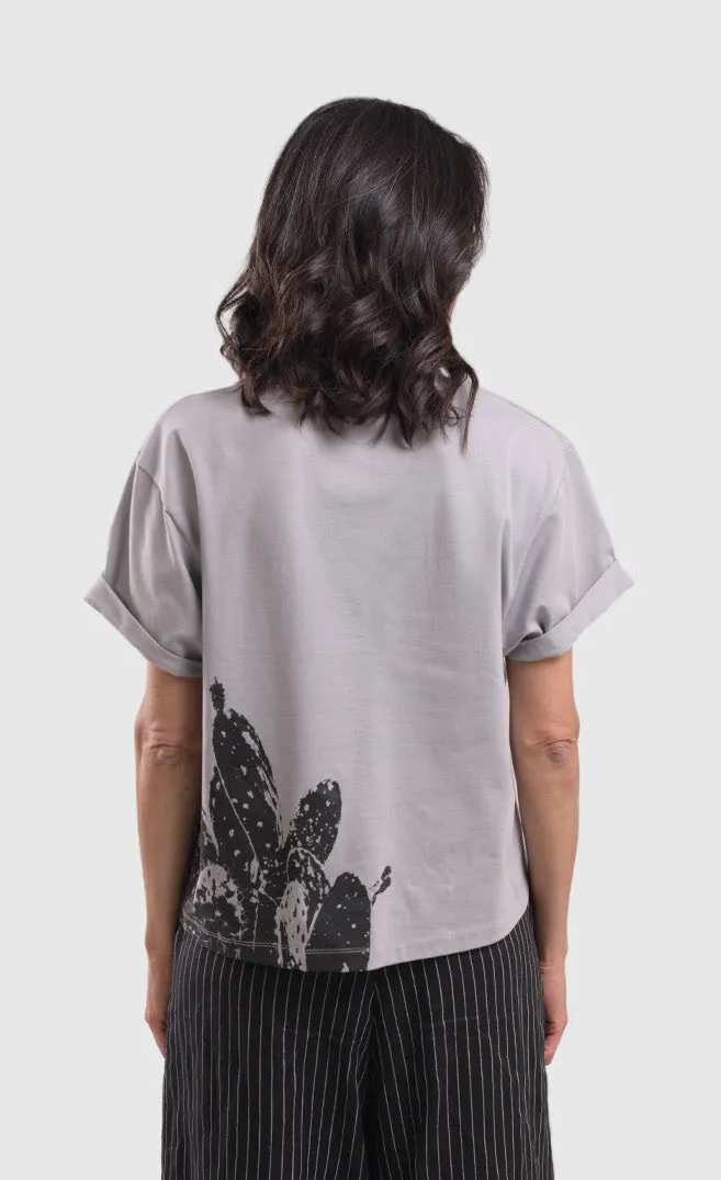 Alembika Grey Cactus Tee