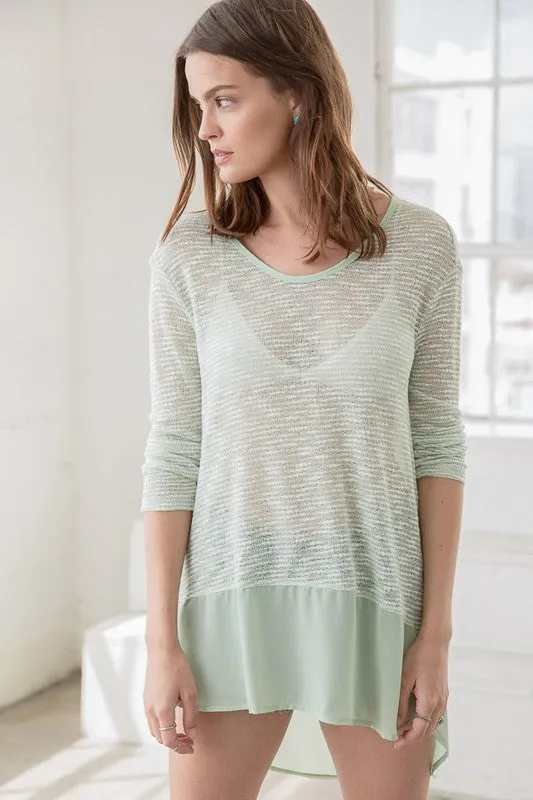 AMBER MINT TOP
