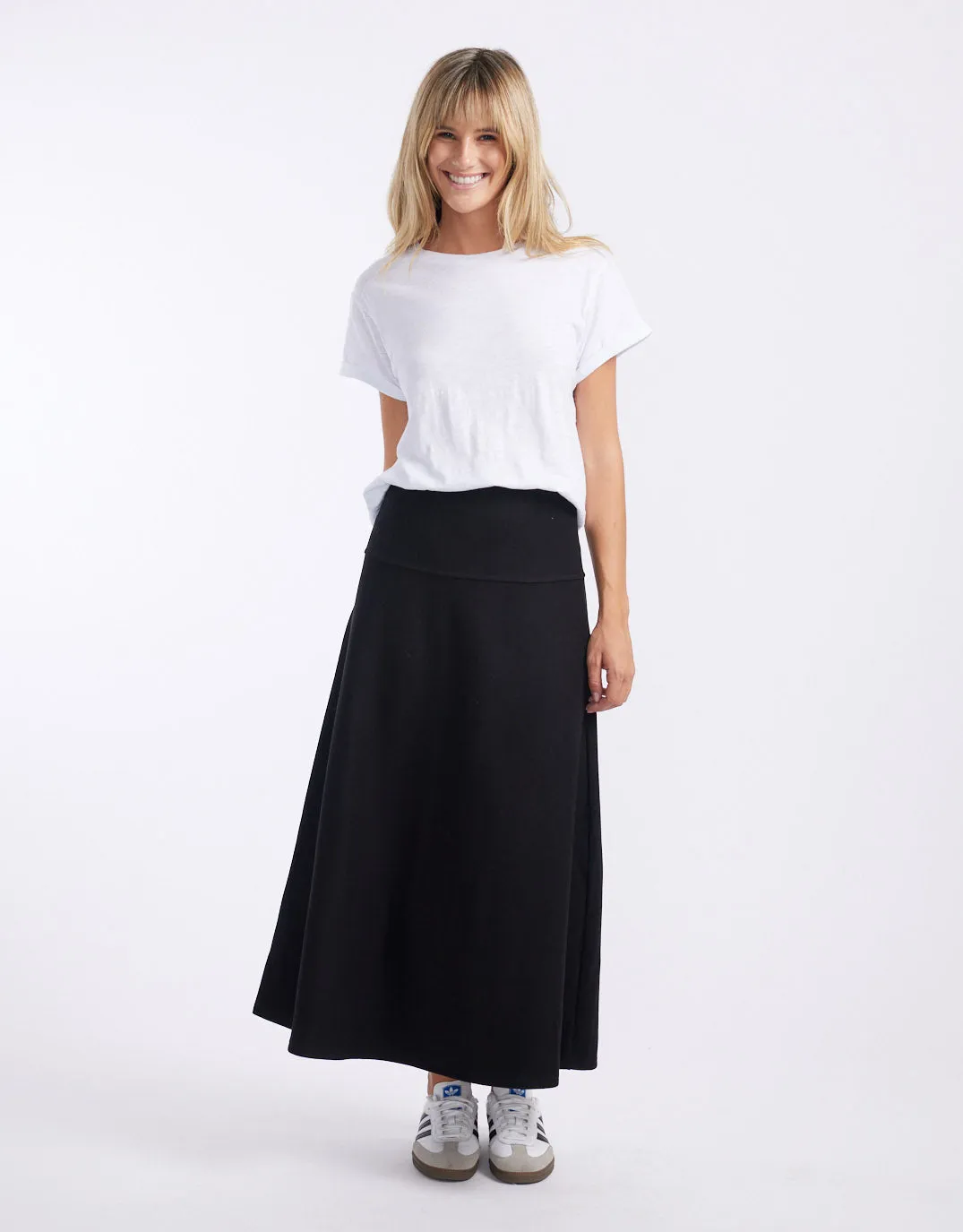 Amy Stretch Skirt - Black