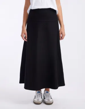 Amy Stretch Skirt - Black