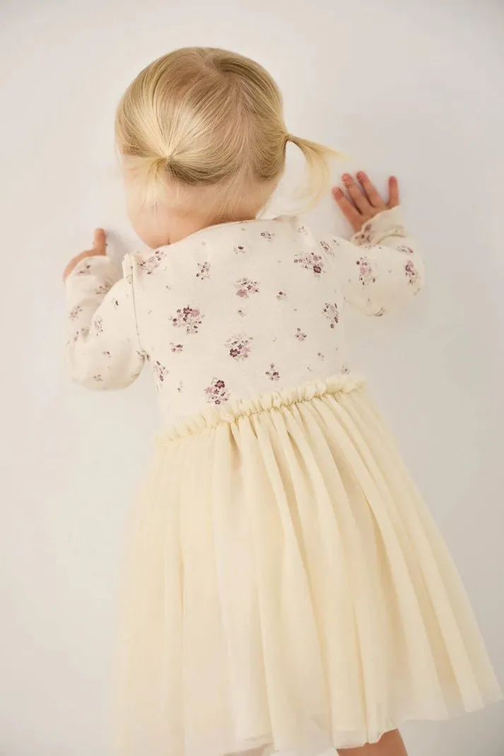 Anna Tulle Dress - Lauren Floral Tofu