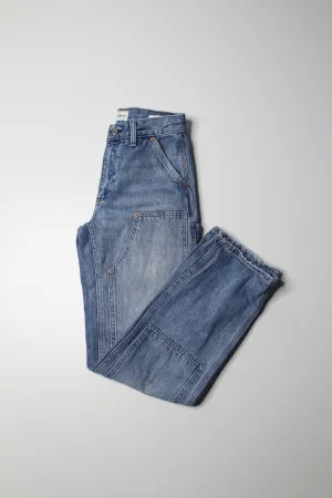 Aritzia Denim Forum the 'carpenter lo-rise loose' jeans, size 23 (28L)