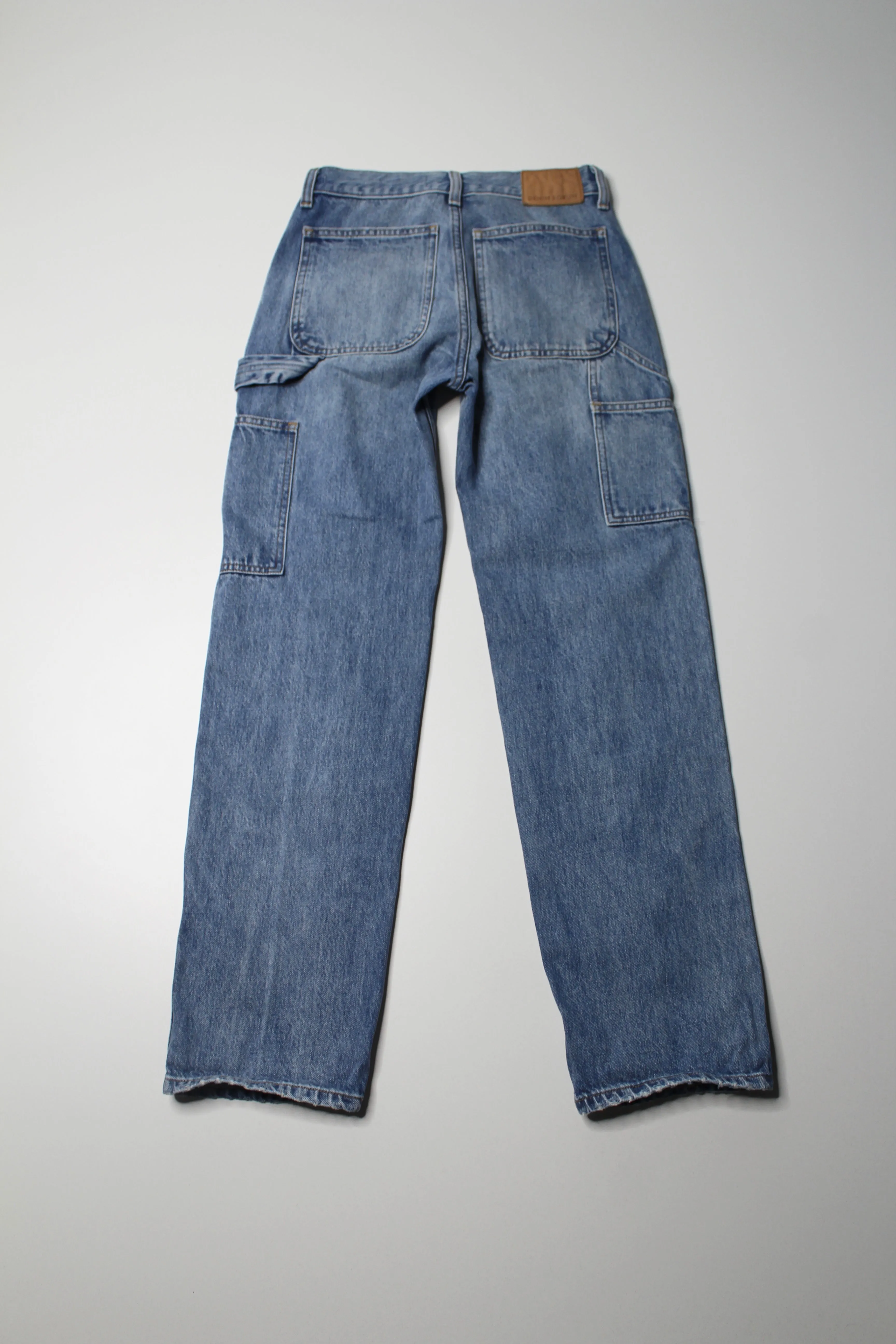 Aritzia Denim Forum the 'carpenter lo-rise loose' jeans, size 23 (28L)