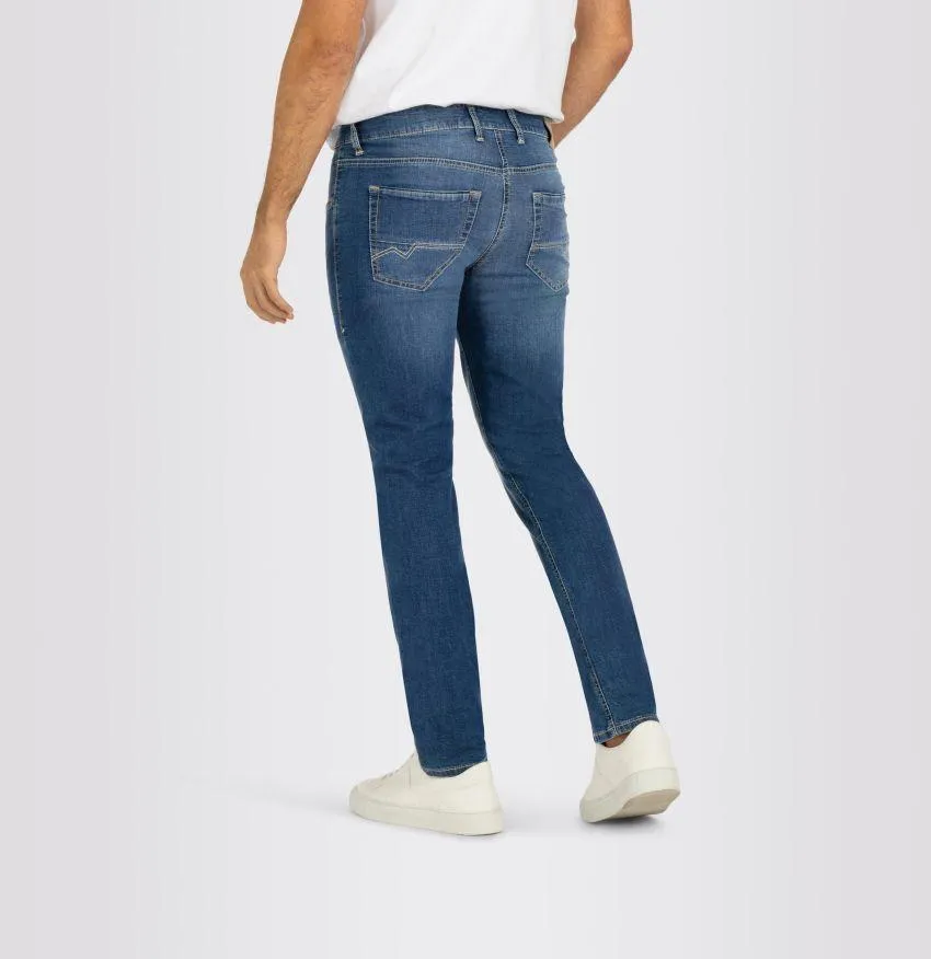 ARNE PIPE LIGHT WEIGHT JEANS - MID BLUE AUTHENTIC