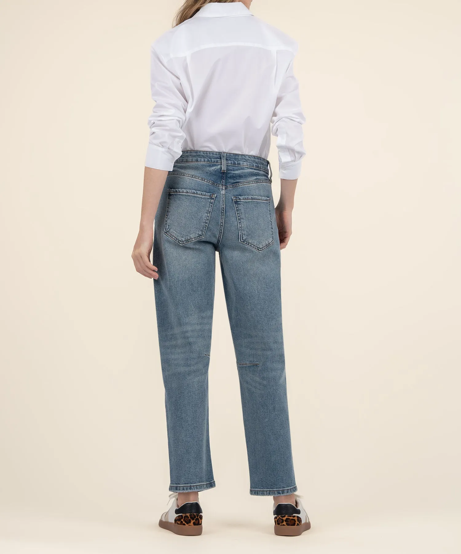 Ashley High Rise Slouchy Barrel Leg