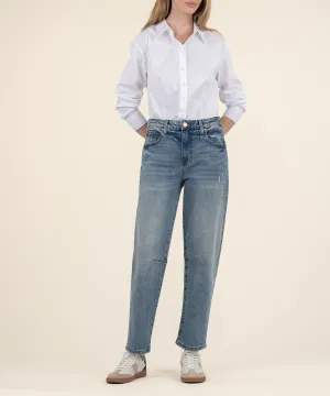 Ashley High Rise Slouchy Barrel Leg