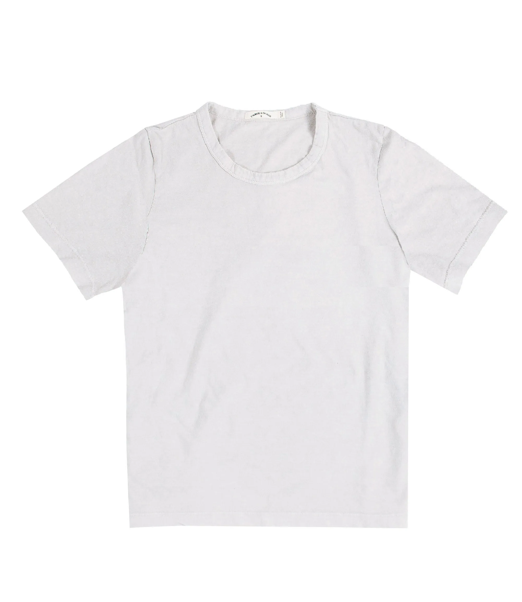 Austen Organic Jersey Tee Burnt Grey