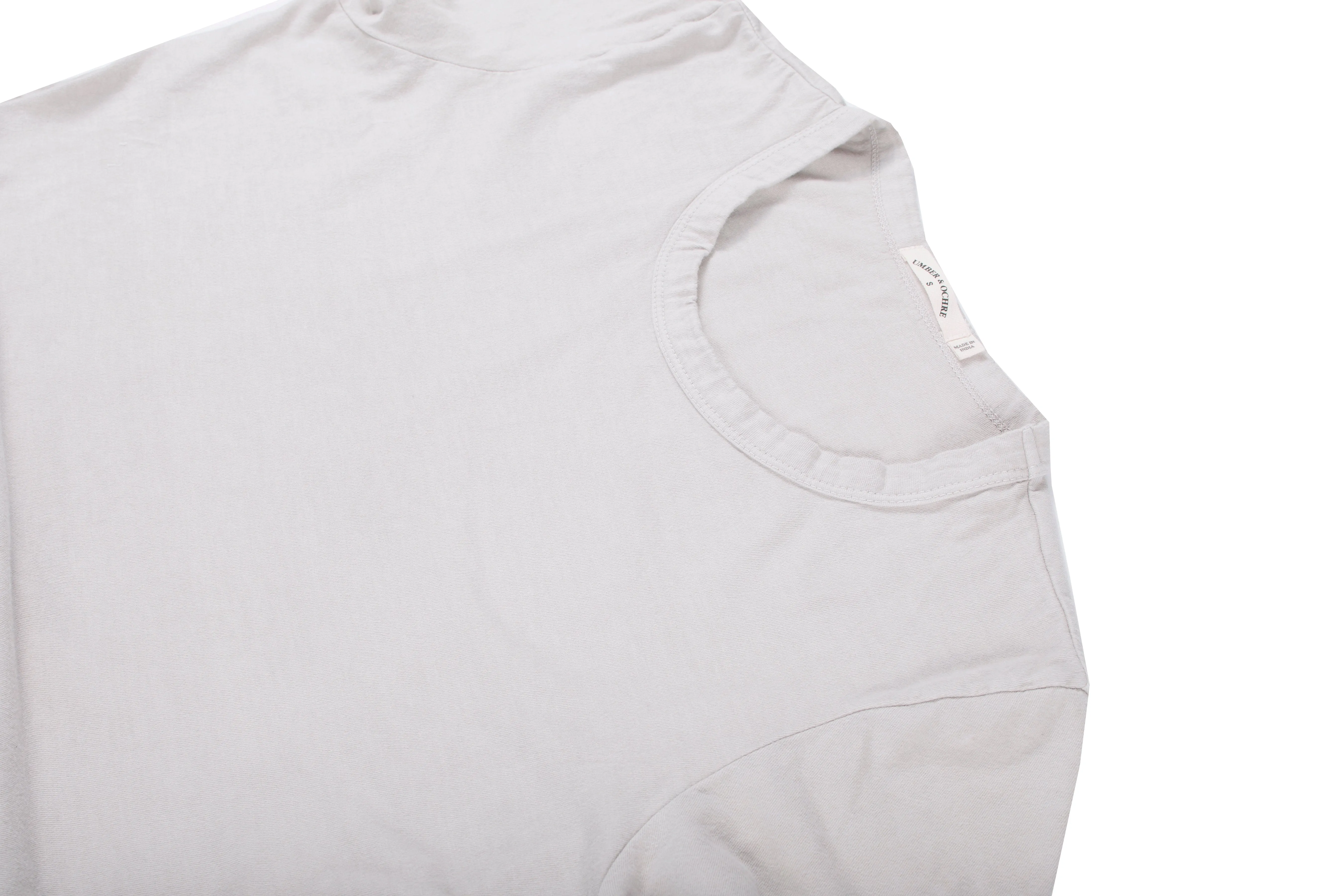 Austen Organic Jersey Tee Burnt Grey