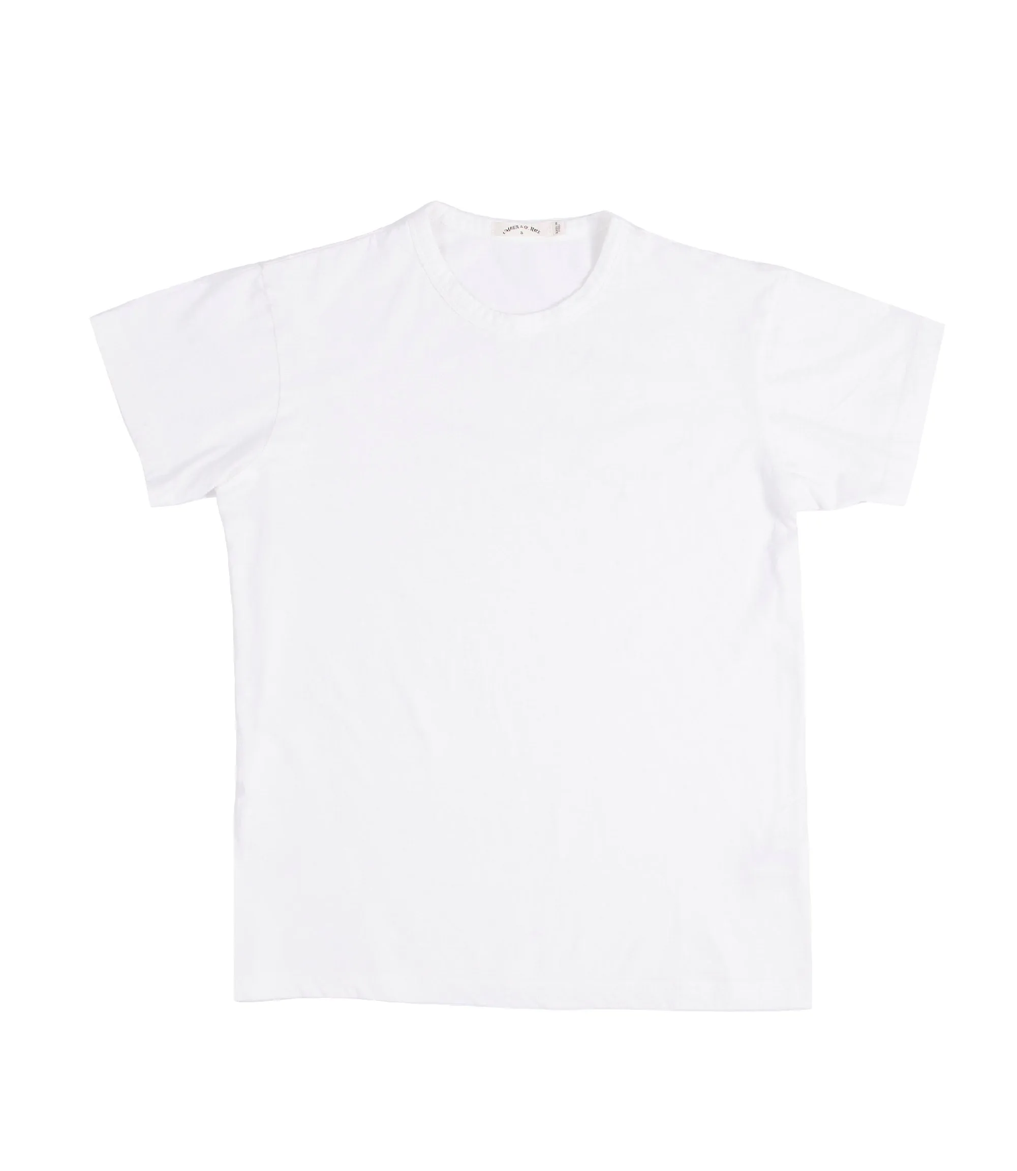 Austen Organic Jersey Tee White