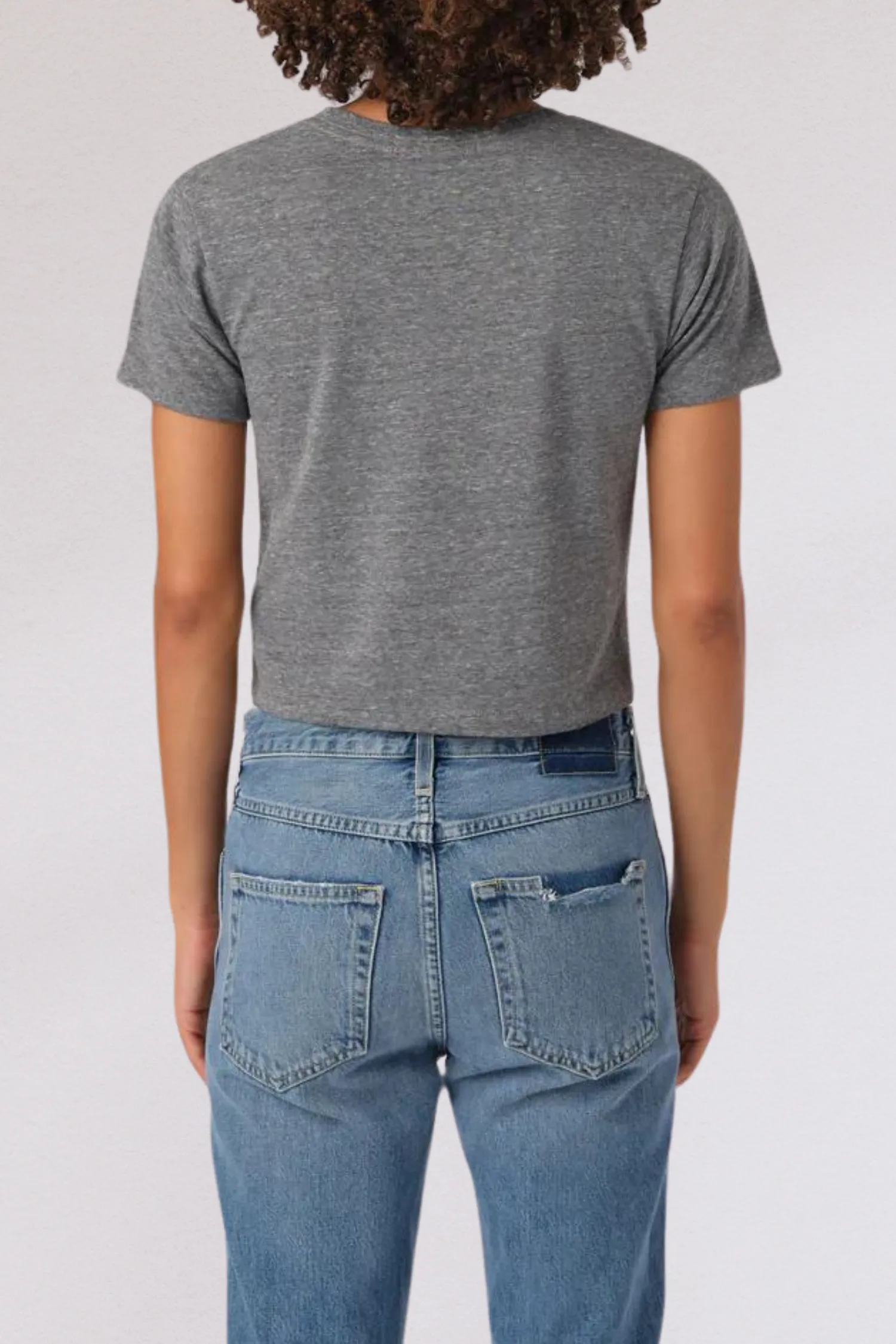 Babe S/S Heather Grey