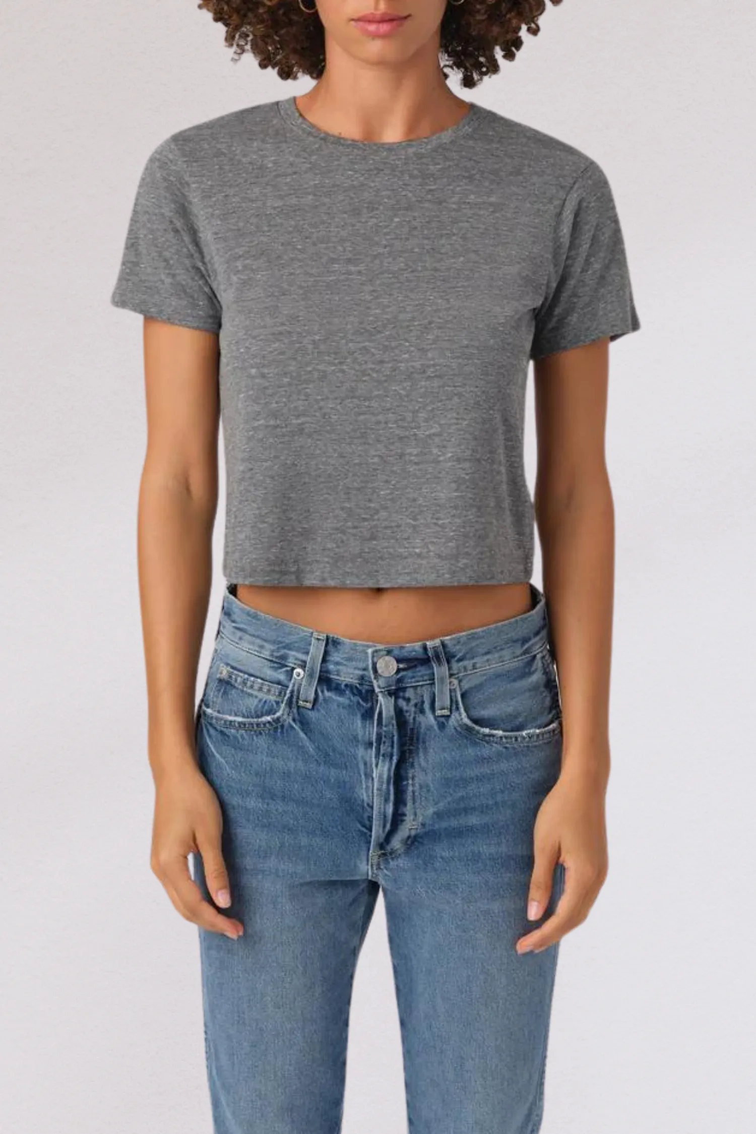 Babe S/S Heather Grey
