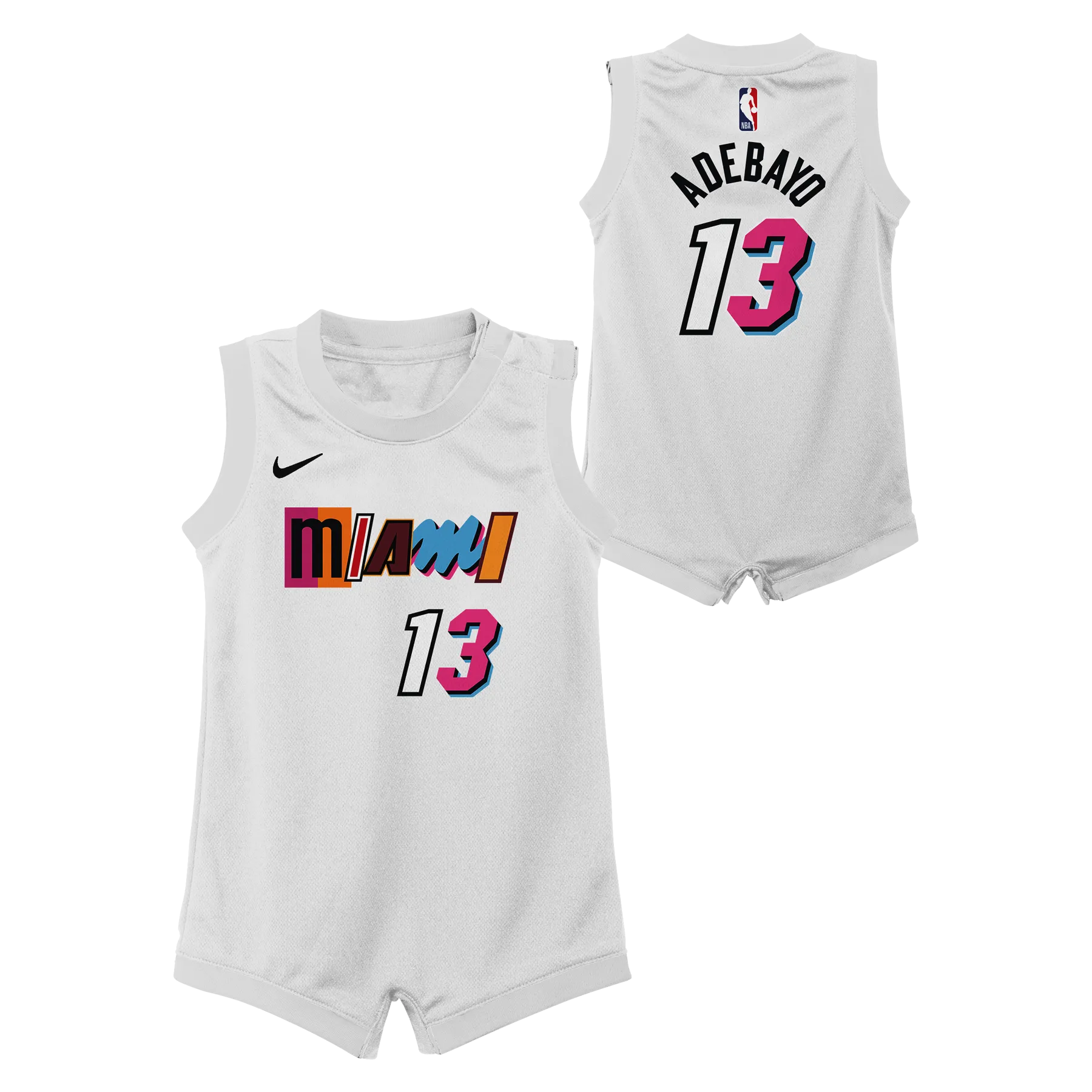Bam Adebayo Nike Miami Mashup Vol. 2 Newborn Jersey