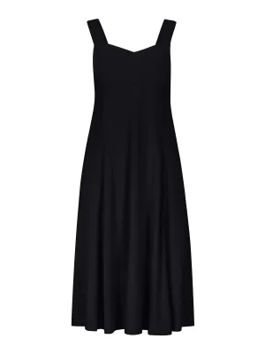 Bamboo Essential Dress with Pockets - Black