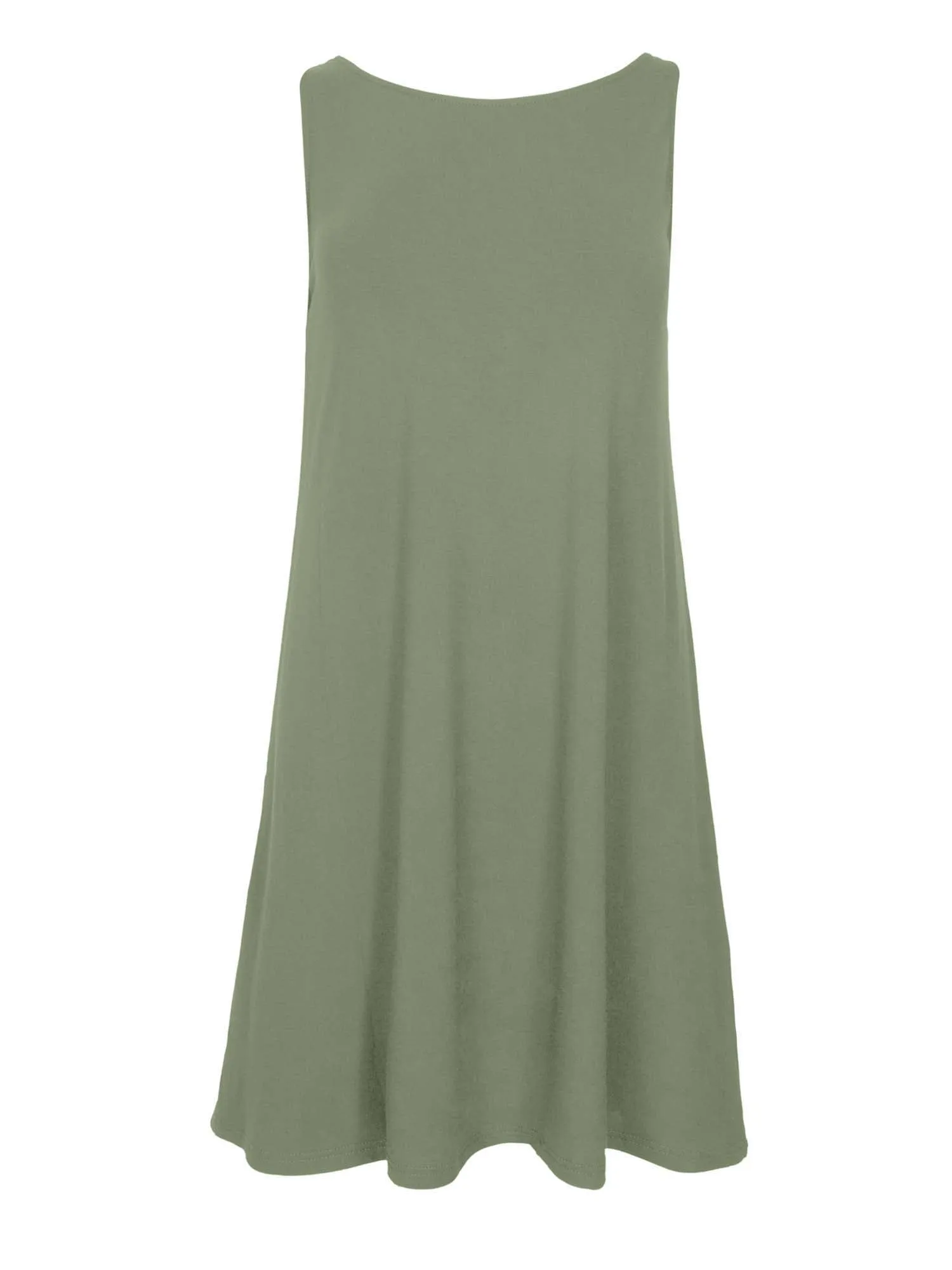 Bamboo Sleeveless Tunic - Eucalyptus