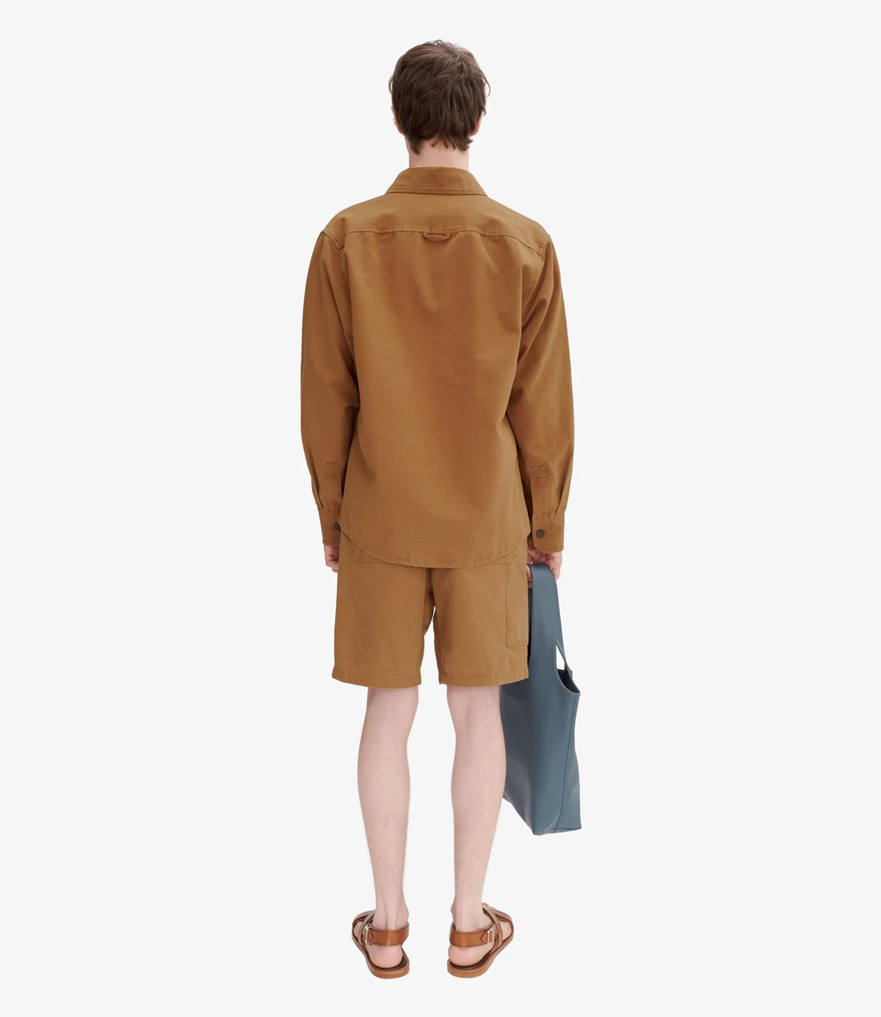 Basile Brodée Poitrine overshirt