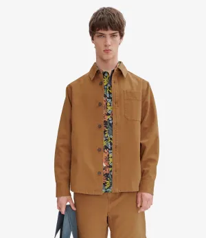 Basile Brodée Poitrine overshirt