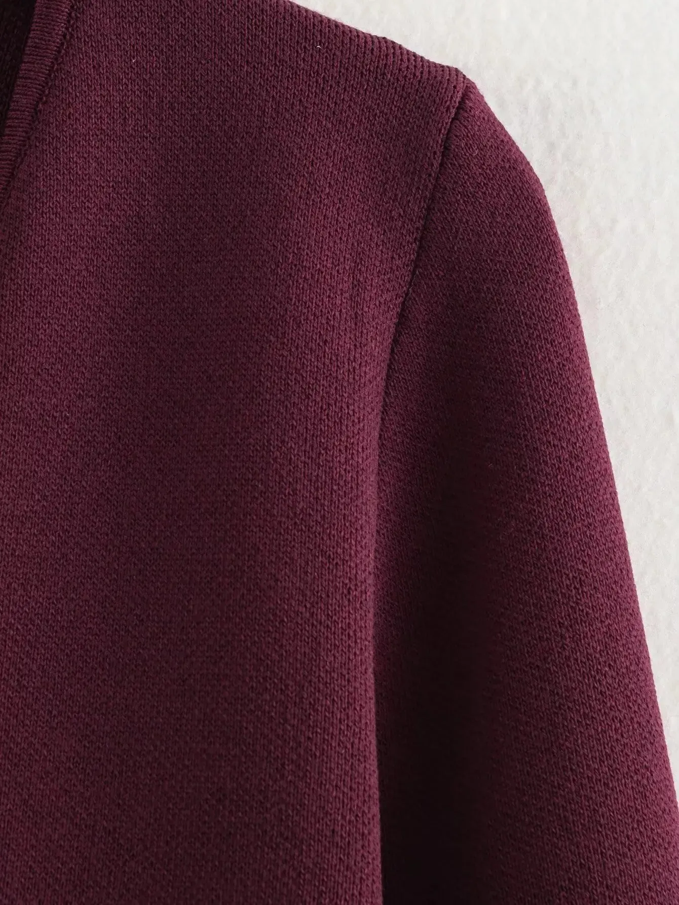 BB™ | Vintage Golden Button V-Neck Sweater