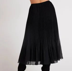 Bella Dahl Sunburst Pleat Midi Skirt