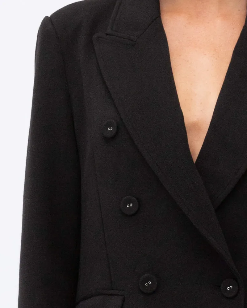 Black Business Blazer - White Closet