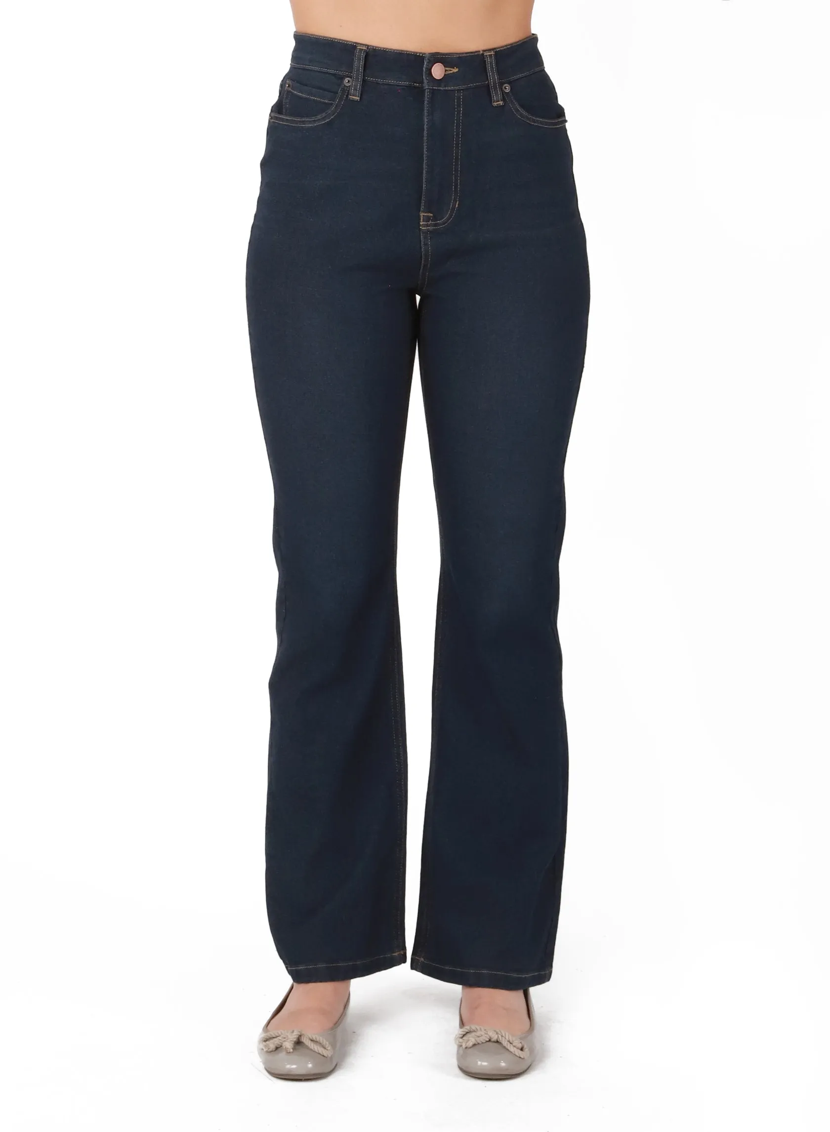 Black Tape High Rise Flare Jeans
