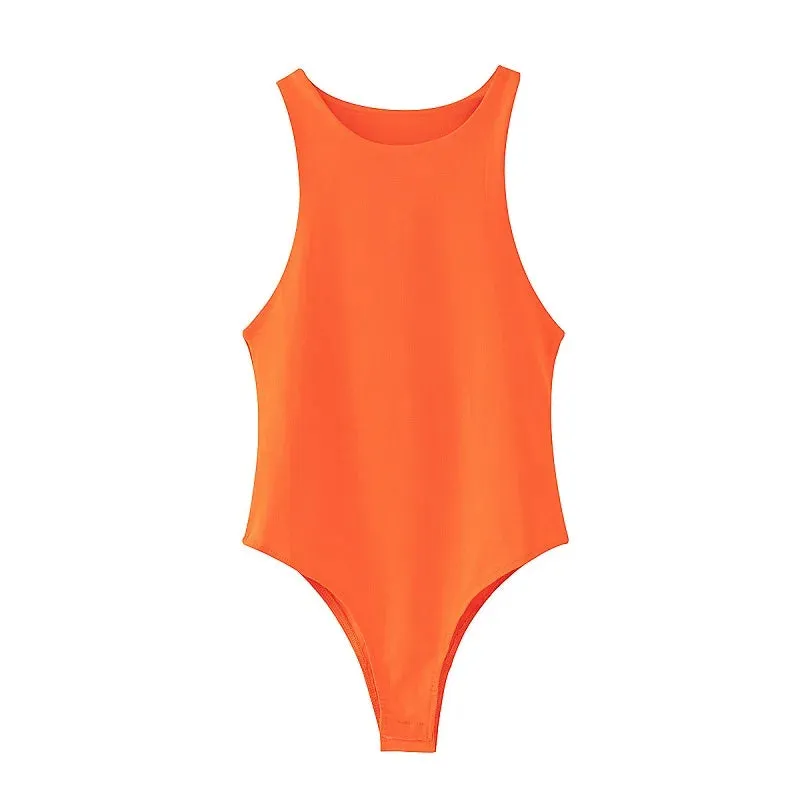 bodycon women bodysuits female slim casual  bodysuit chic lady club short playsuits