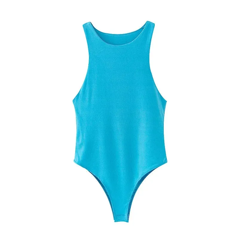 bodycon women bodysuits female slim casual  bodysuit chic lady club short playsuits