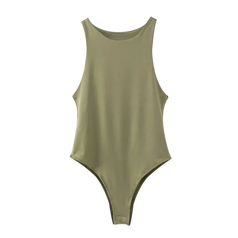 bodycon women bodysuits female slim casual  bodysuit chic lady club short playsuits