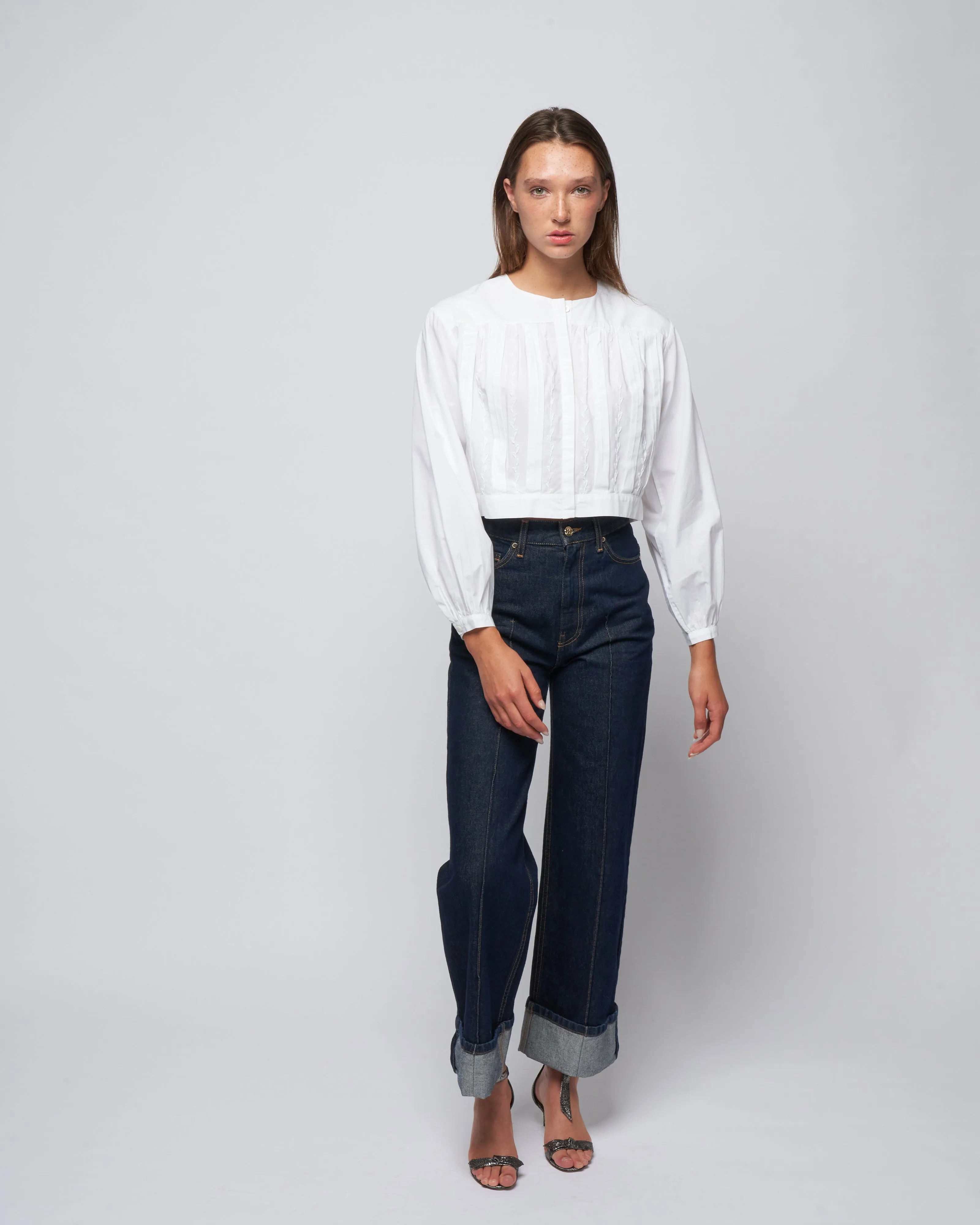 boivin blouse - white/ivory