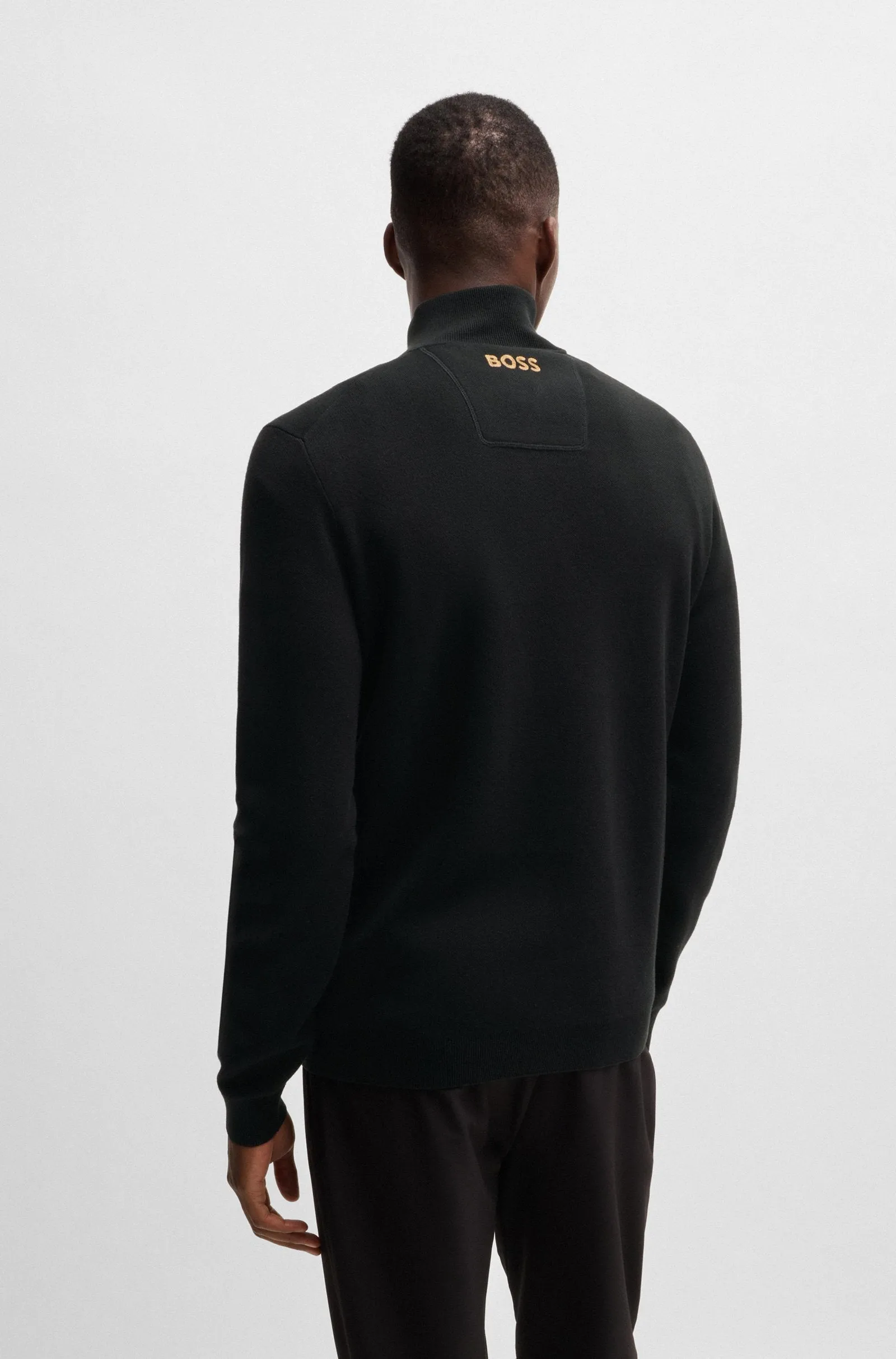 BOSS Sweaters Regular Fit in Cotton - OPEN_QZ_24 10267020 01-50530754