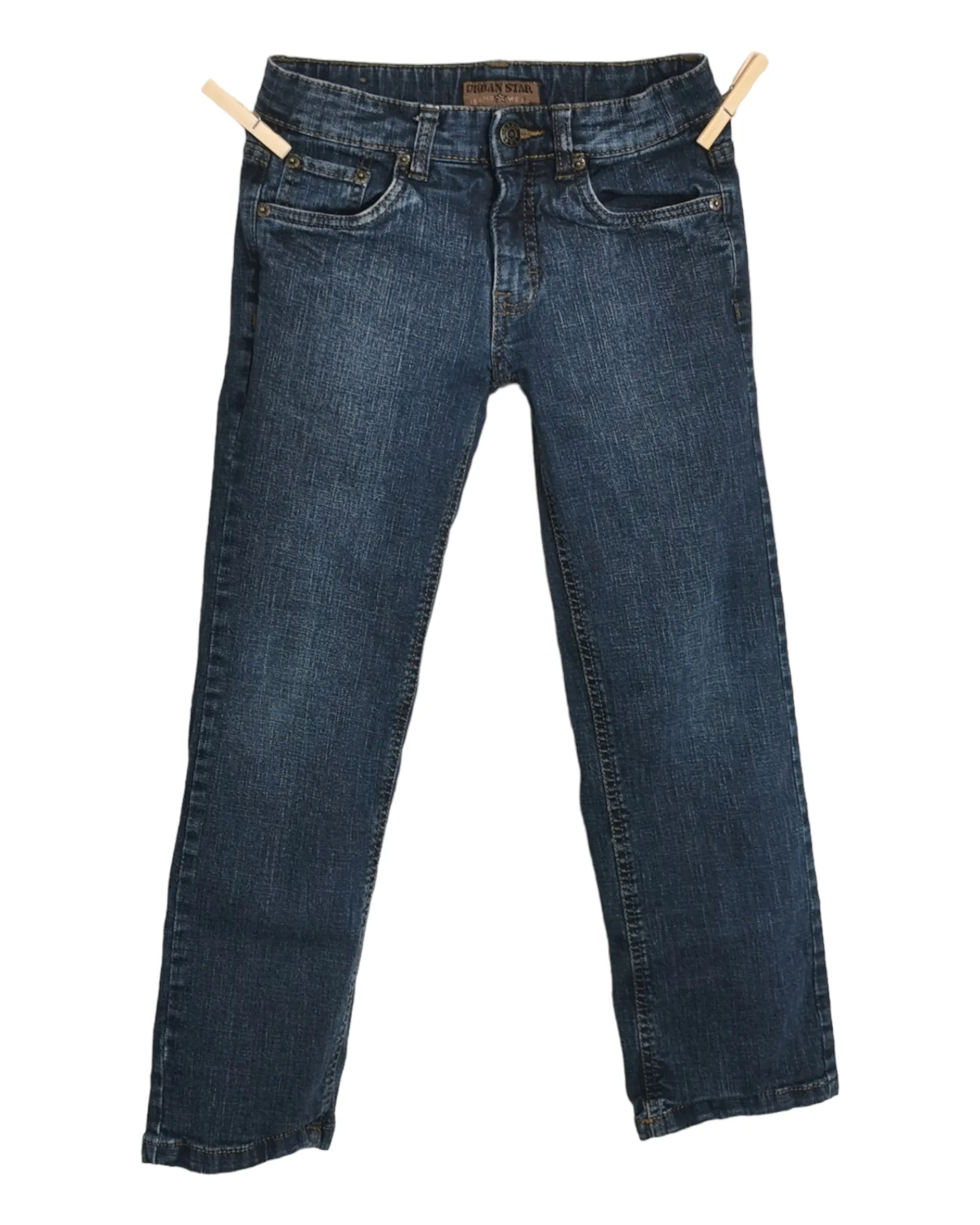 BOY SIZE 8 YEARS - URBAN STAR, Straight fit, Stretch Jeans EUC B17