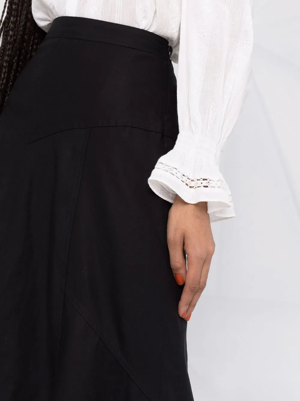 Brazen midi skirt