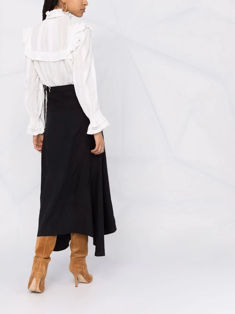 Brazen midi skirt