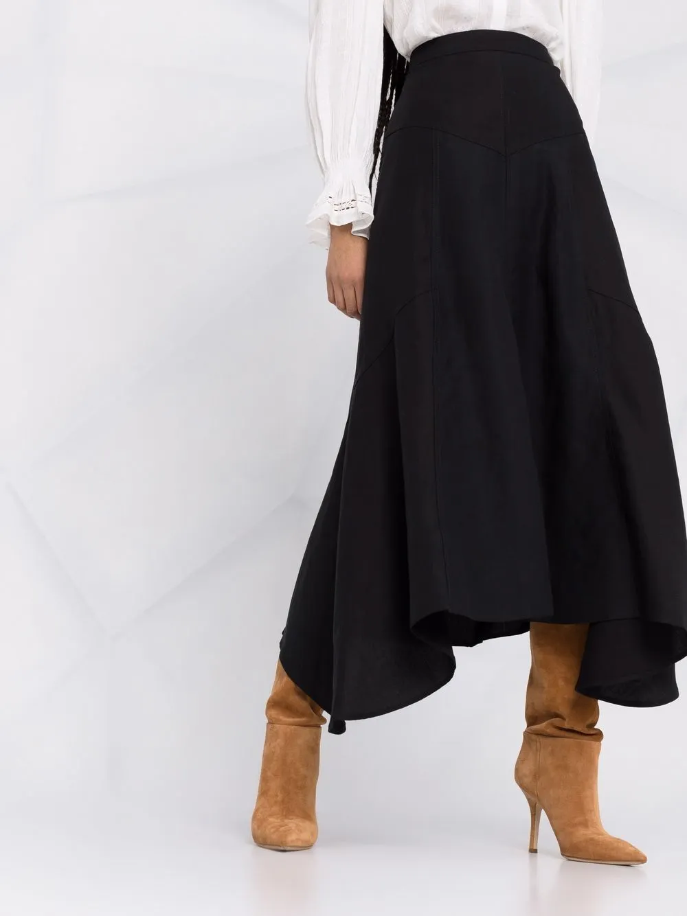 Brazen midi skirt