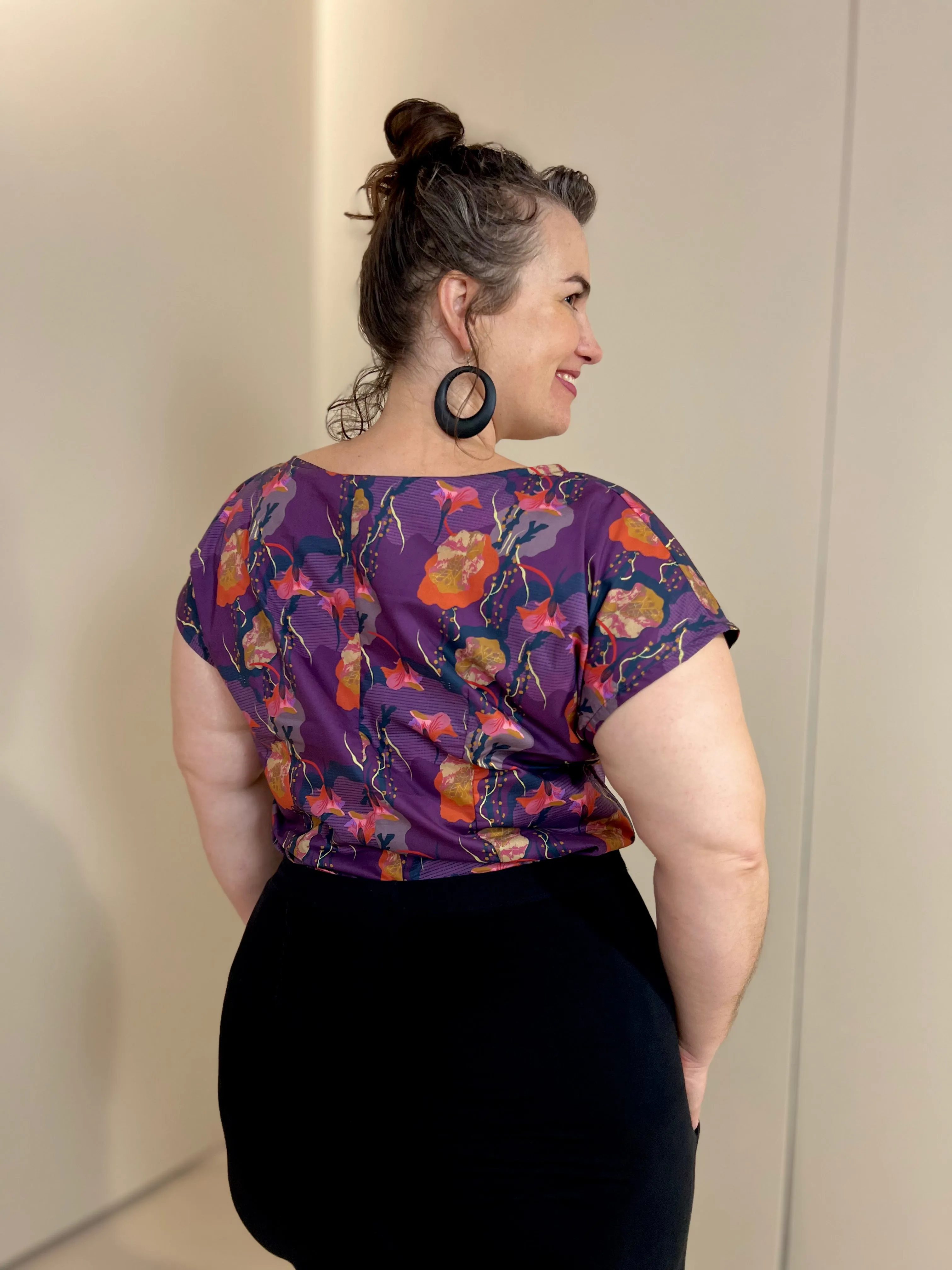 Breeze Top - Nasturtium Purple