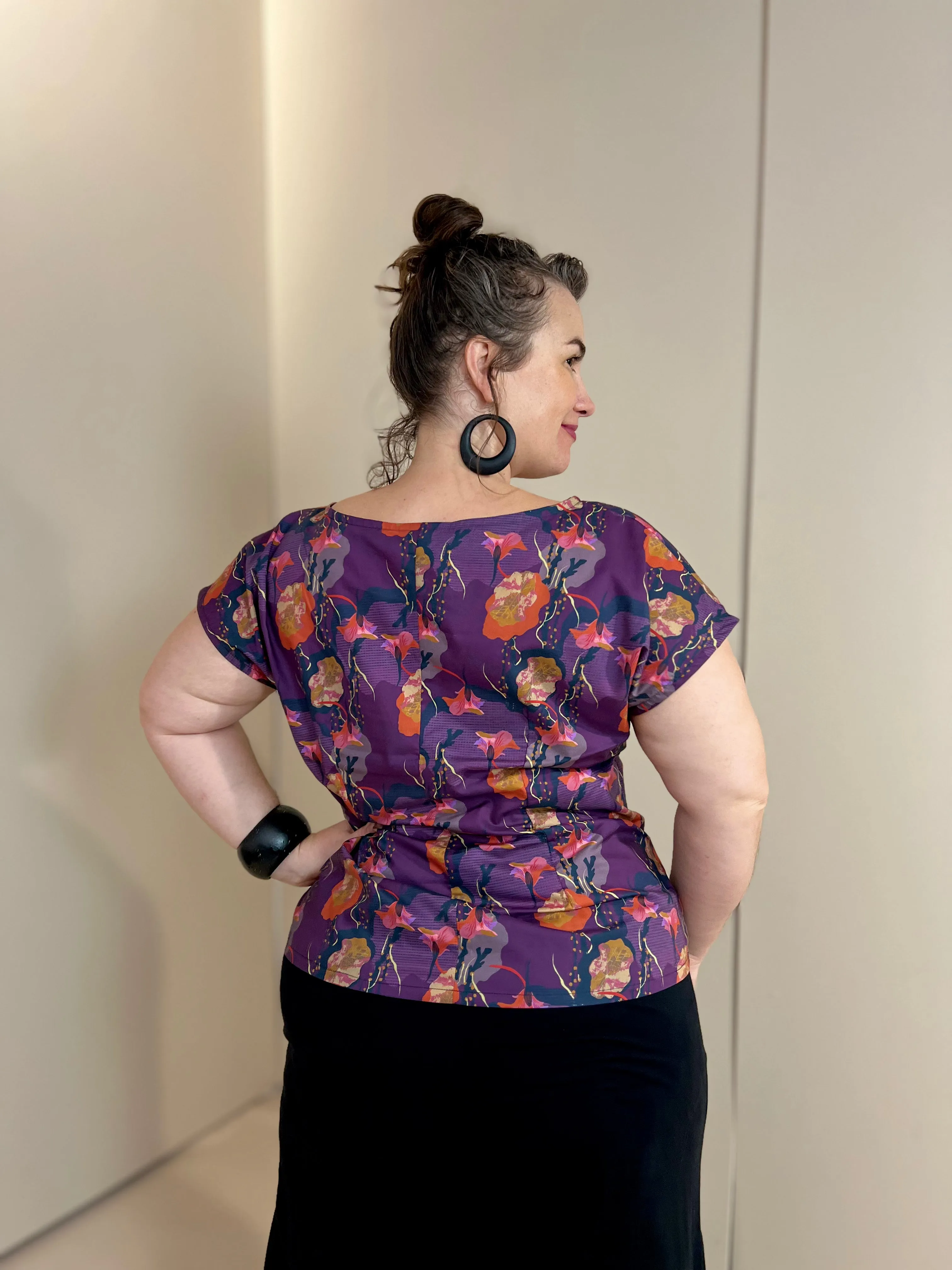 Breeze Top - Nasturtium Purple