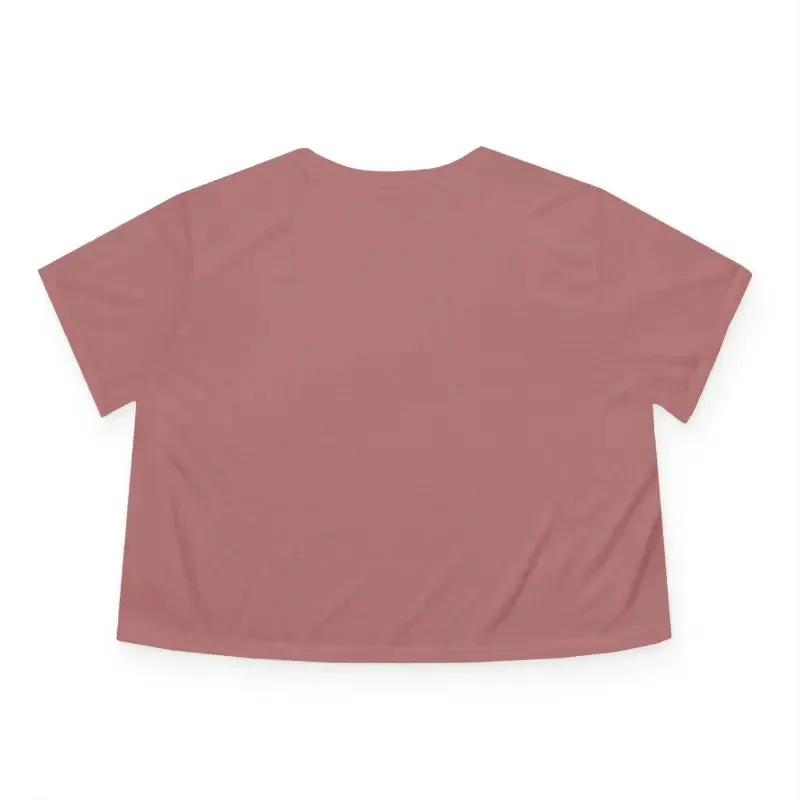 Bright Summer Flowy Cropped Tee for Garden Lovers