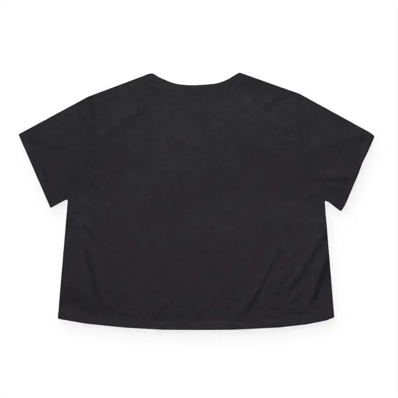 Bright Summer Flowy Cropped Tee for Garden Lovers