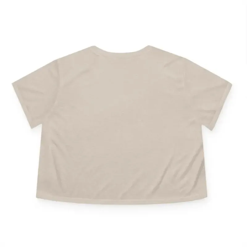 Bright Summer Flowy Cropped Tee for Garden Lovers