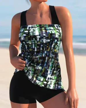 Camilla - Printed swim trunks