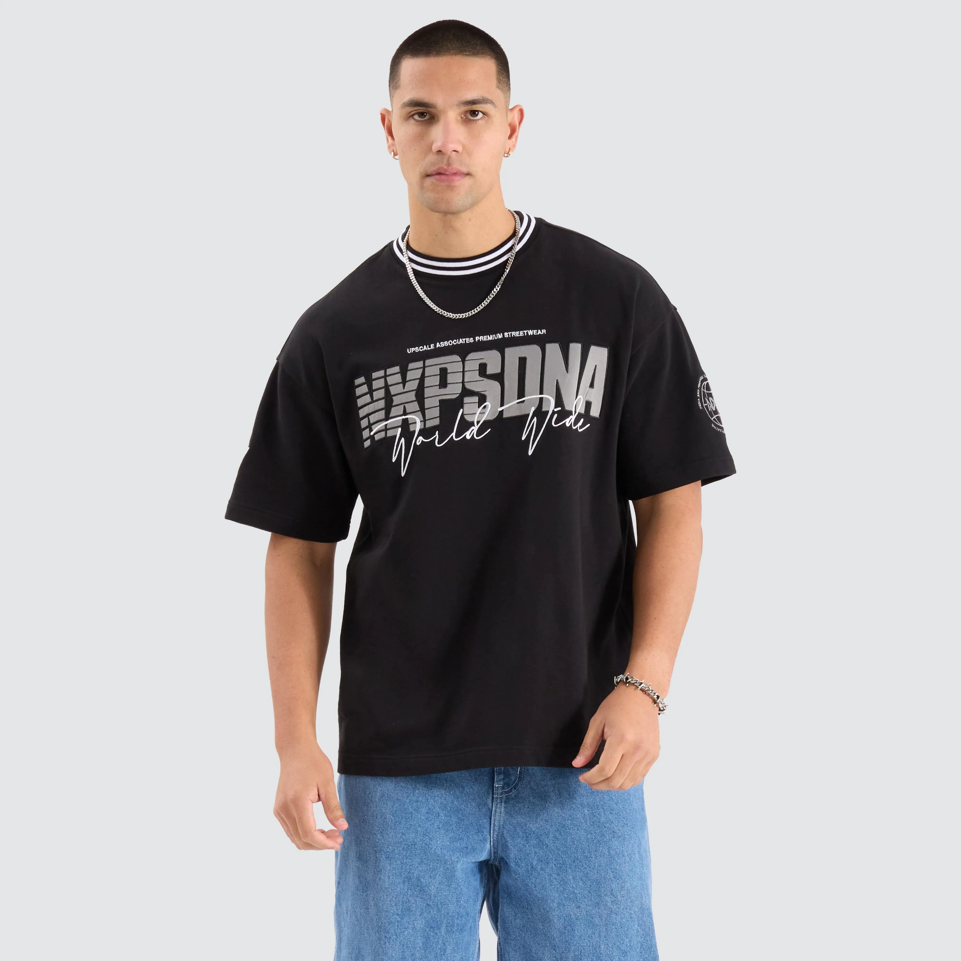 Champion Loopback Raptor Tee Jet Black