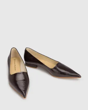 CHAOS & HARMONY BEATRIX FLAT CHOCOLATE