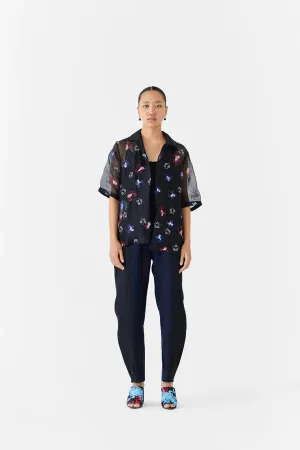 CHERRY BLOSSOM ORGANZA SHIRT