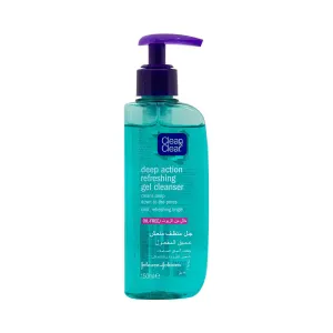 Clean & Clear Deep Action Refreshing Gel Cleanser 150ml